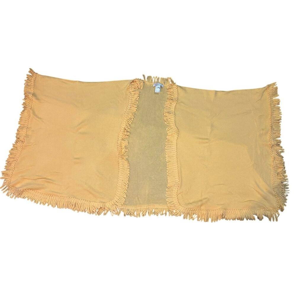 Coldwater Creek Dandelion Yellow Oversized Shawl
